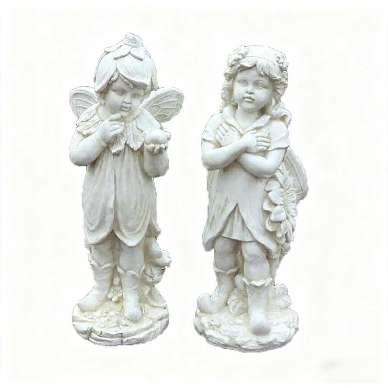 Fiberglass Human Sculpture ng Munting Anghel