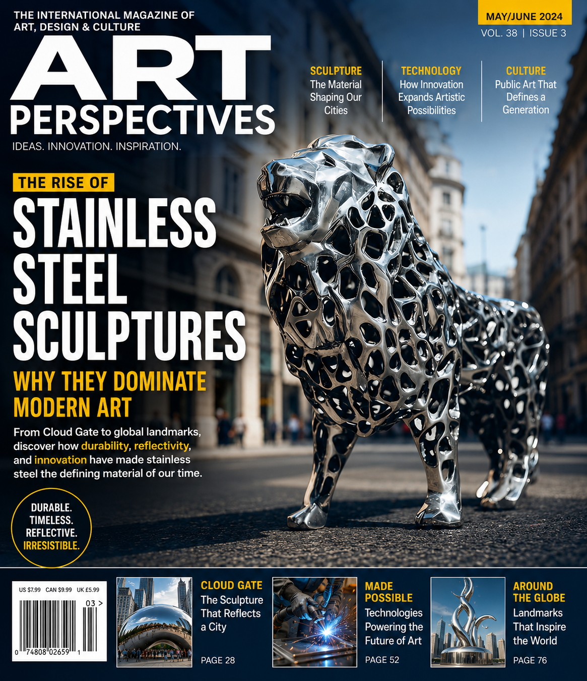 Bakit Naging Dominant Force sa Modern Art ang Stainless Steel Sculptures?