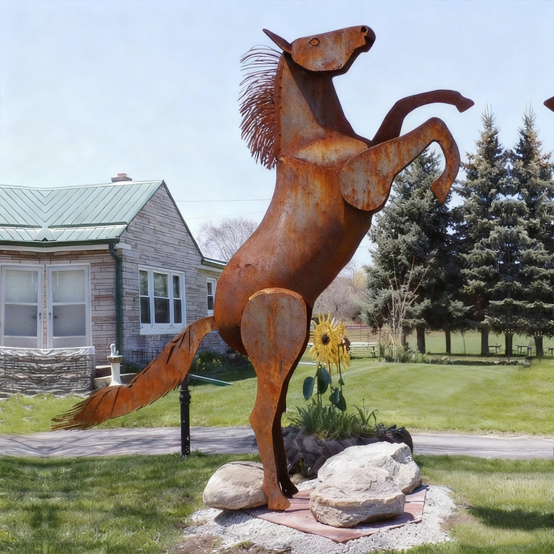 Corten Steel Sculpture: Weathering Steel Art na Tumatagal ng 50+ Taon